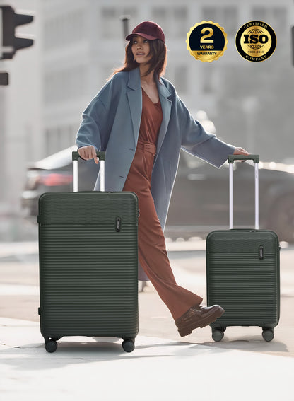 Parajohn Skyline Series Set of 2 Polypropylene 10KG+30KG  Premium Luggage Set