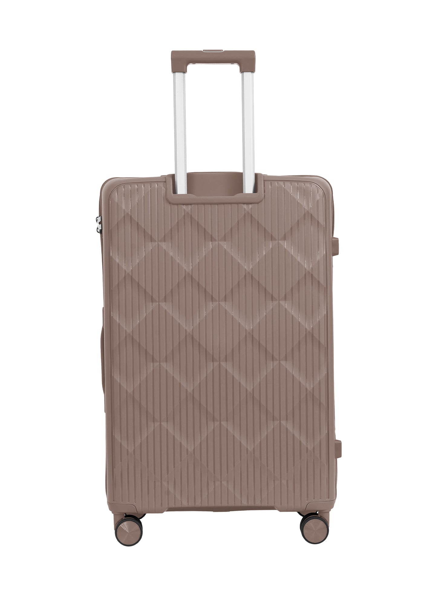 Parajohn CarryX Series Set of 2 Luggage| Small 10KG & Large 30KG Polypropylene 8 Wheel Trolley Hardsided Travel Suitcase