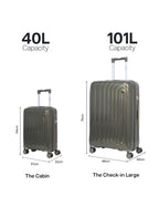 Parajohn ARMOUR - Colour-Shift PP Luggage Set of 2  PARAJOHN UAE