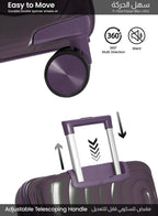 Parajohn ARMOUR - Colour-Shift PP Luggage Set of 2  PARAJOHN UAE