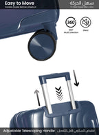 Parajohn ARMOUR - Colour-Shift PP Luggage Set of 2  PARAJOHN UAE