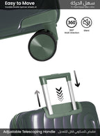 Parajohn ARMOUR - Colour-Shift PP Luggage Set of 2  PARAJOHN UAE