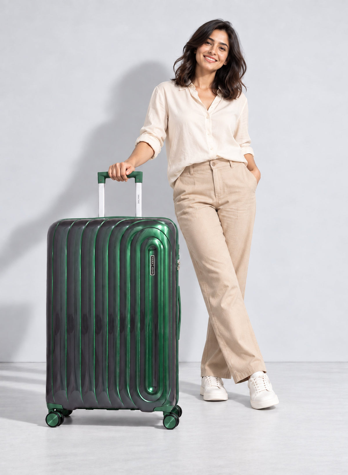 Parajohn ARMOUR - Colour-Shift PP Luggage Set of 2  PARAJOHN UAE