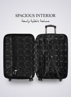 Parajohn Matrix Series Set of 2 Luggage | Lightweight Small 10KG & Medium 20KG ABS 8 Wheels Trolley Hardsided Travel Suitcase  PARAJOHN UAE