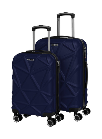 Parajohn Matrix Series Set of 2 Luggage | Lightweight Small 10KG & Medium 20KG ABS 8 Wheels Trolley Hardsided Travel Suitcase  PARAJOHN UAE