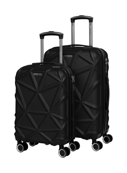 Parajohn Matrix Series Set of 2 Luggage | Lightweight Small 10KG & Medium 20KG ABS 8 Wheels Trolley Hardsided Travel Suitcase  PARAJOHN UAE