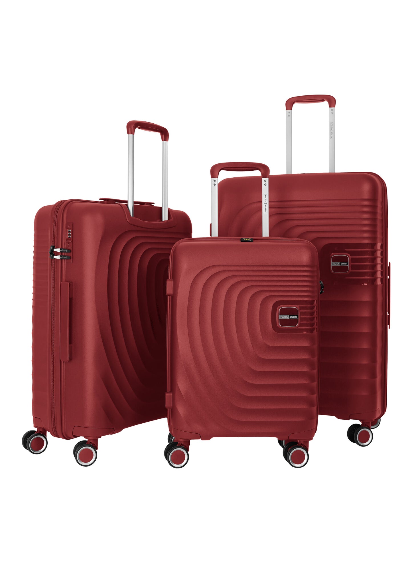 Gravity 3-Piece PP Hardside Spinner Luggage Trolley Set