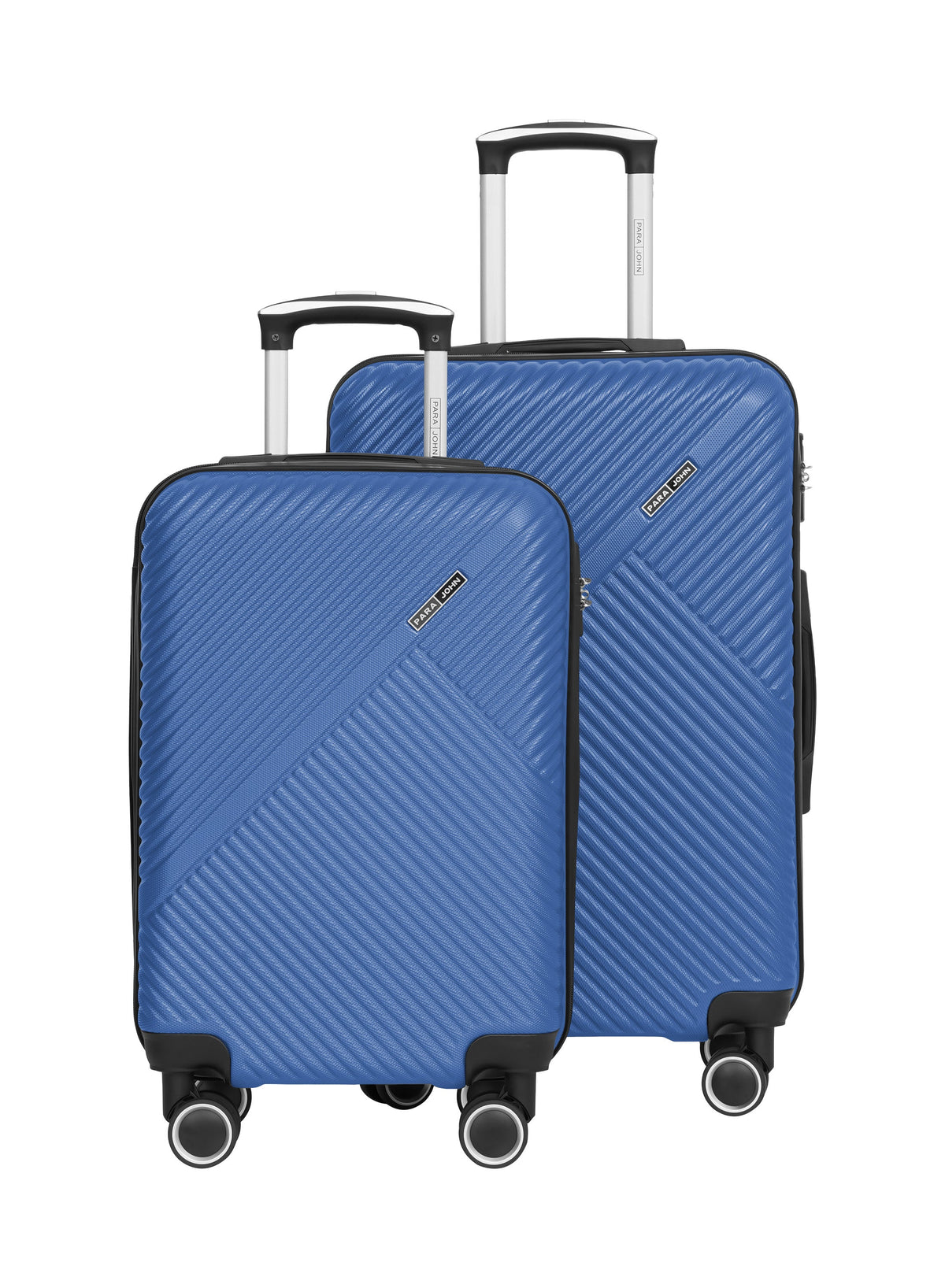Parajohn Vizro Series Set of 2 Luggage | Lightweight Small 10KG & Medium 20KG ABS 8 Wheels Trolley Hardsided Travel Suitcase  PARAJOHN UAE