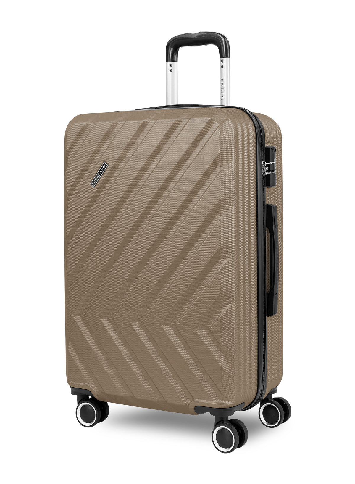 Parajohn Prisma Series 3 Piece Lightweight Luggage Set | Small 10KG, Medium 20KG & Large 30KG ABS 8 Wheels Luggage  PARAJOHN UAE