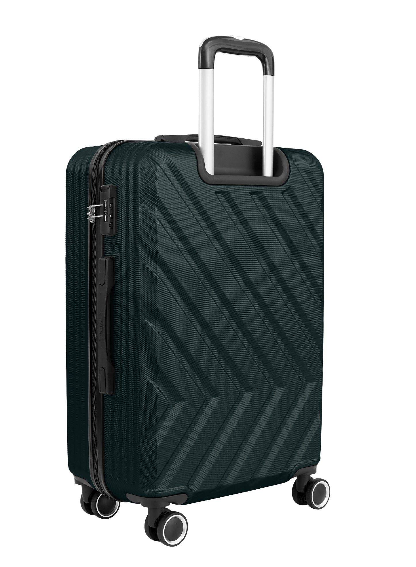 Parajohn Large 28 inches 1 Piece Durable Lightweight Carrying 30KG Material-ABS 8 Wheels Hard sided Travel Suitcase