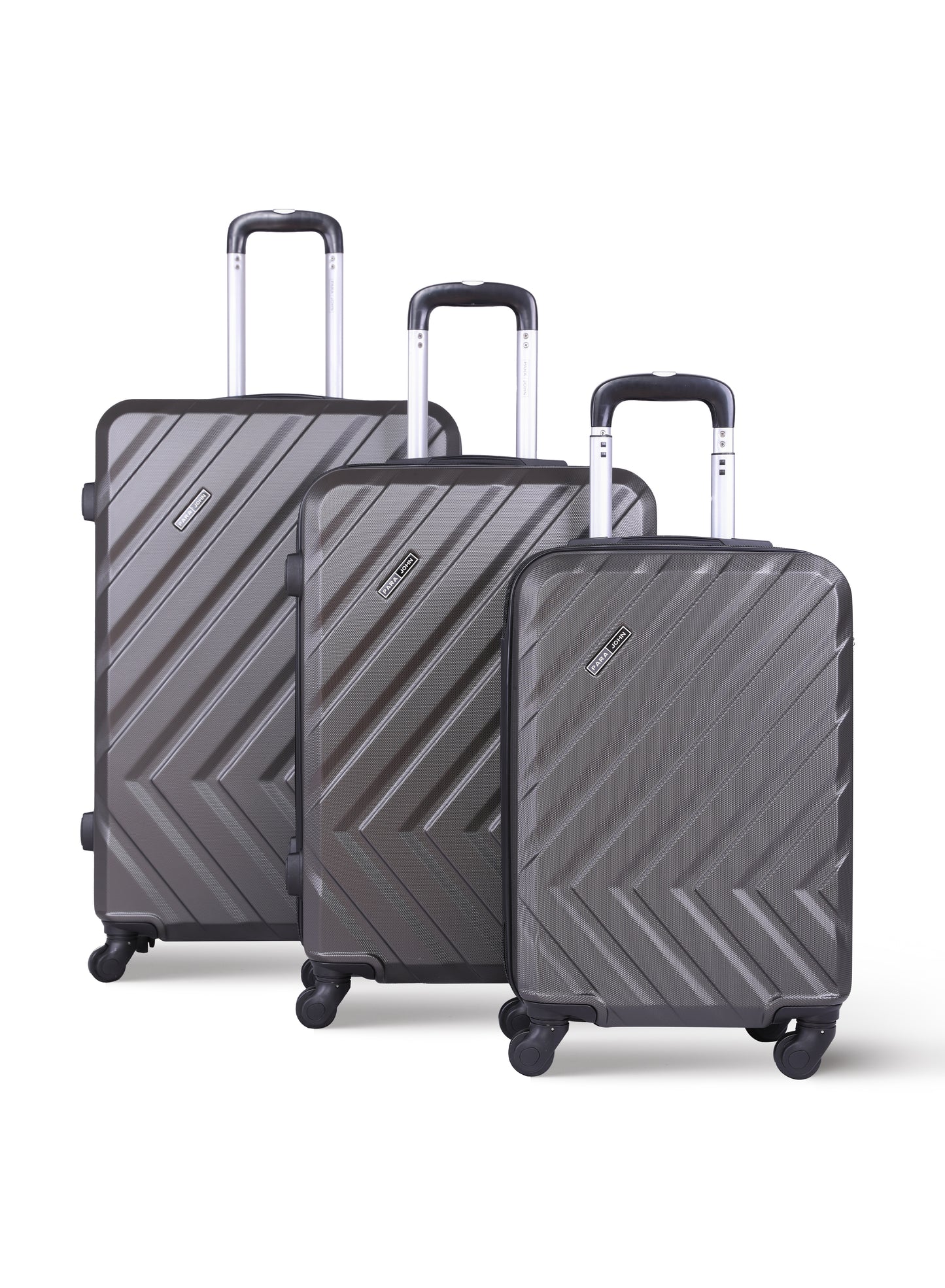 Prisma 3-Piece ABS Hardside Spinner Luggage Trolley Set