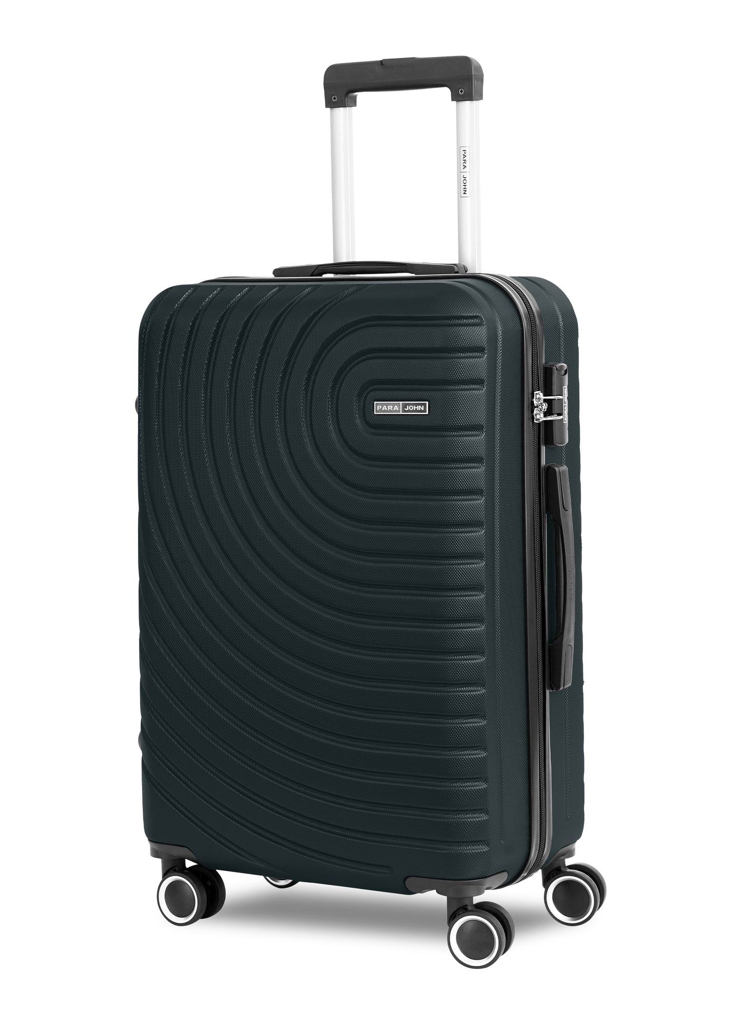 Parajohn Large 28 inches 1 Piece Durable Lightweight Carrying 30KG Material-ABS 8 Wheels Hard sided Travel Suitcase