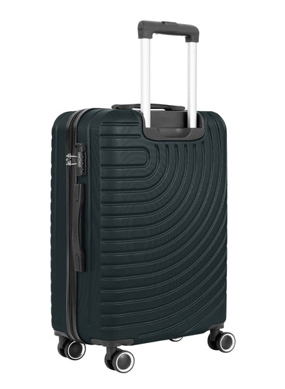 Parajohn Large 28 inches 1 Piece Durable Lightweight Carrying 30KG Material-ABS 8 Wheels Hard sided Travel Suitcase