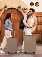 Parajohn Circles 3-Piece ABS Luggage Set | 8 Spinner Wheels  PARAJOHN UAE