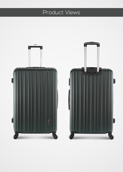 Keno 3-Piece ABS Hardside Spinner Luggage Trolley Set