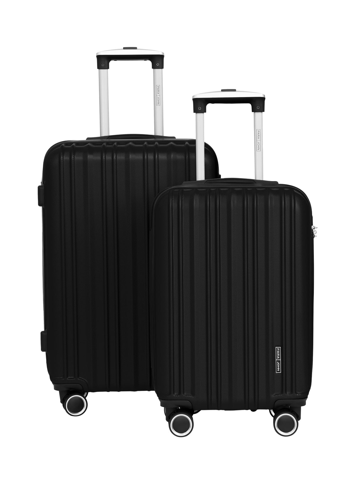 Parajohn Keno Series Set of 2 Luggage | Lightweight Small 10KG & Medium 20KG ABS 8 Wheels Trolley Hardsided Travel Suitcase  PARAJOHN UAE