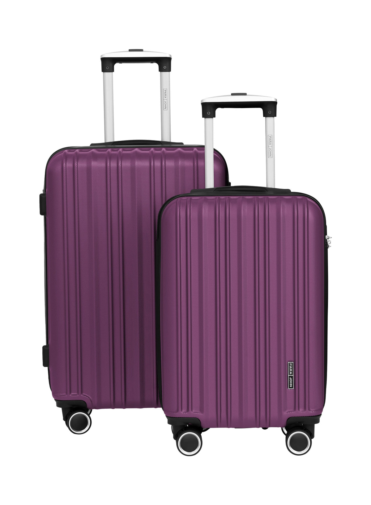Parajohn Keno Series Set of 2 Luggage | Lightweight Small 10KG & Medium 20KG ABS 8 Wheels Trolley Hardsided Travel Suitcase  PARAJOHN UAE