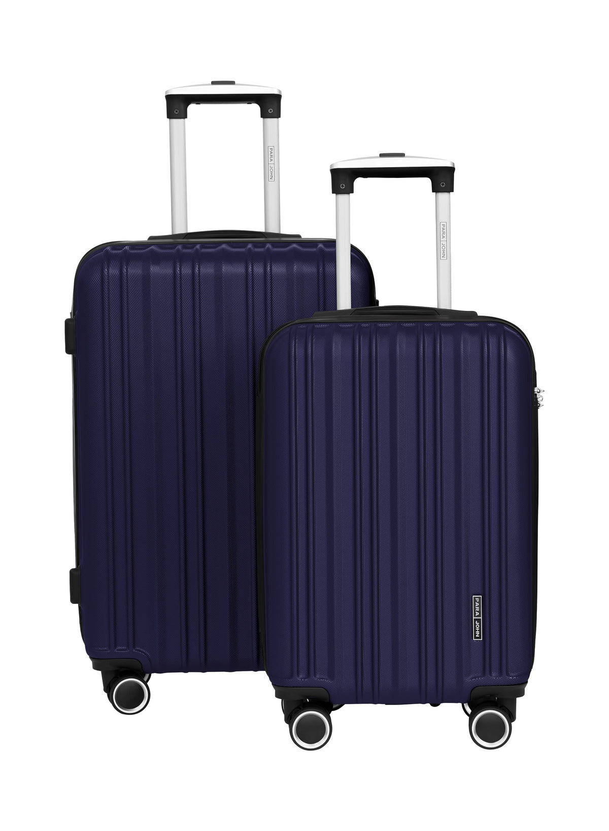 Parajohn Keno Series Set of 2 Luggage | Lightweight Small 10KG & Medium 20KG ABS 8 Wheels Trolley Hardsided Travel Suitcase  PARAJOHN UAE