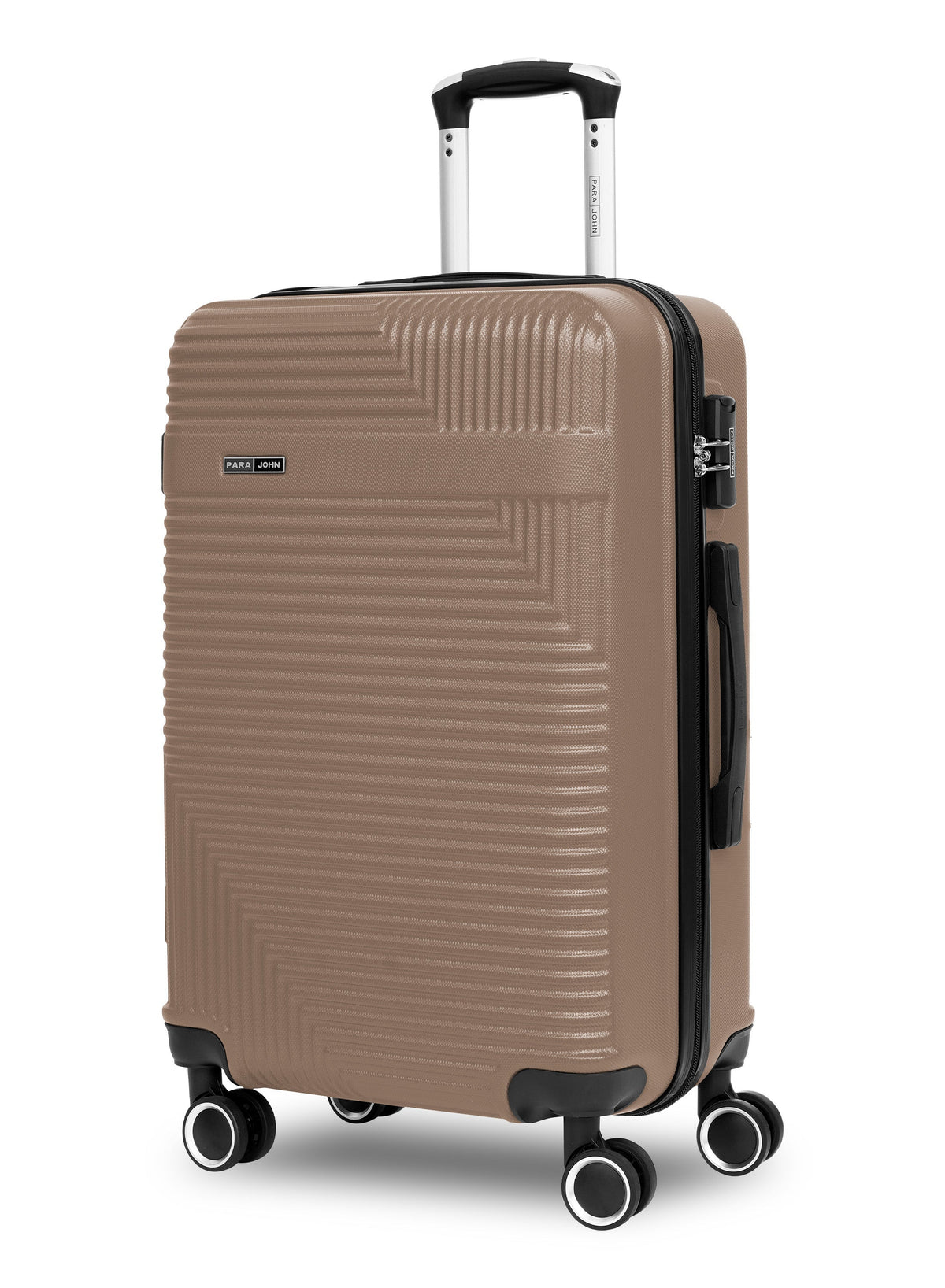 Parajohn Bravo Series 1 Piece Durable Lightweight Medium 24 inches Carrying 20KG Material-ABS 8 Wheels Hard sided Travel Suitcase  PARAJOHN UAE