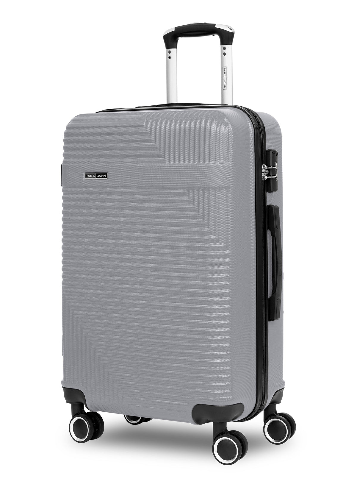 Parajohn Bravo Series 1 Piece Durable Lightweight Medium 24 inches Carrying 20KG Material-ABS 8 Wheels Hard sided Travel Suitcase  PARAJOHN UAE
