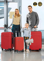 Parajohn Bravo 3-Piece Luggage Set | ABS Hardside, 8 Wheels  PARAJOHN UAE