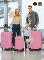 Parajohn Bravo 3-Piece Luggage Set | ABS Hardside, 8 Wheels  PARAJOHN UAE