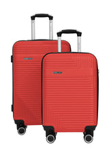 Parajohn Bravo Series Set of 2 Luggage | Lightweight Small 10KG & Medium 20KG ABS 8 Wheels Trolley Hardsided Travel Suitcase (Copy)  PARAJOHN UAE