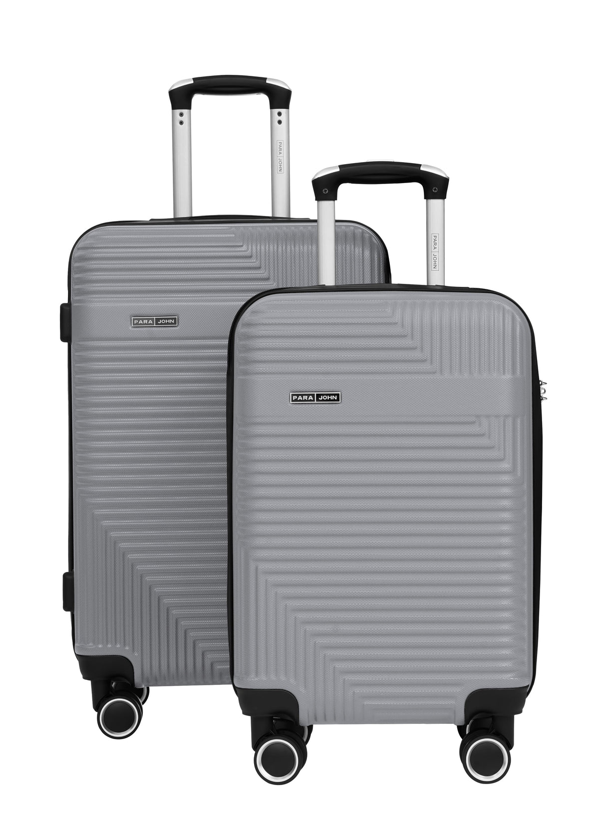 Parajohn Bravo Series Set of 2 Luggage | Lightweight Small 10KG & Medium 20KG ABS 8 Wheels Trolley Hardsided Travel Suitcase (Copy)  PARAJOHN UAE