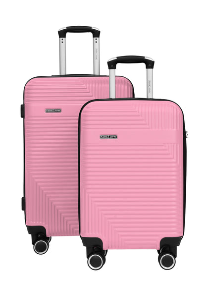 Parajohn Bravo Series Set of 2 Luggage | Lightweight Small 10KG & Medium 20KG ABS 8 Wheels Trolley Hardsided Travel Suitcase (Copy)  PARAJOHN UAE