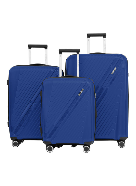 WYNG Series 3 Piece Expandable Polypropylene Luggage Set