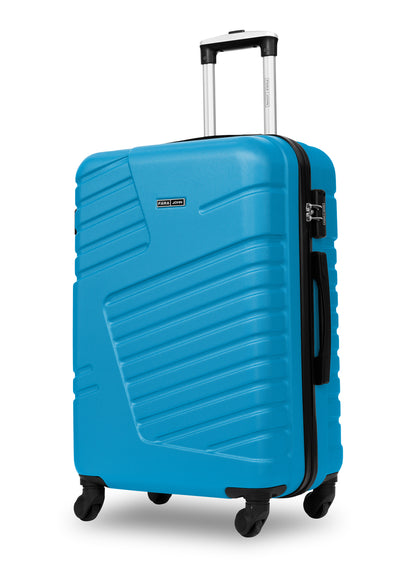 Parajohn Rigbox 3 Piece Lightweight ABS 20, 24 & 28 inches 8 Wheels Luggage Set + Free Backpack