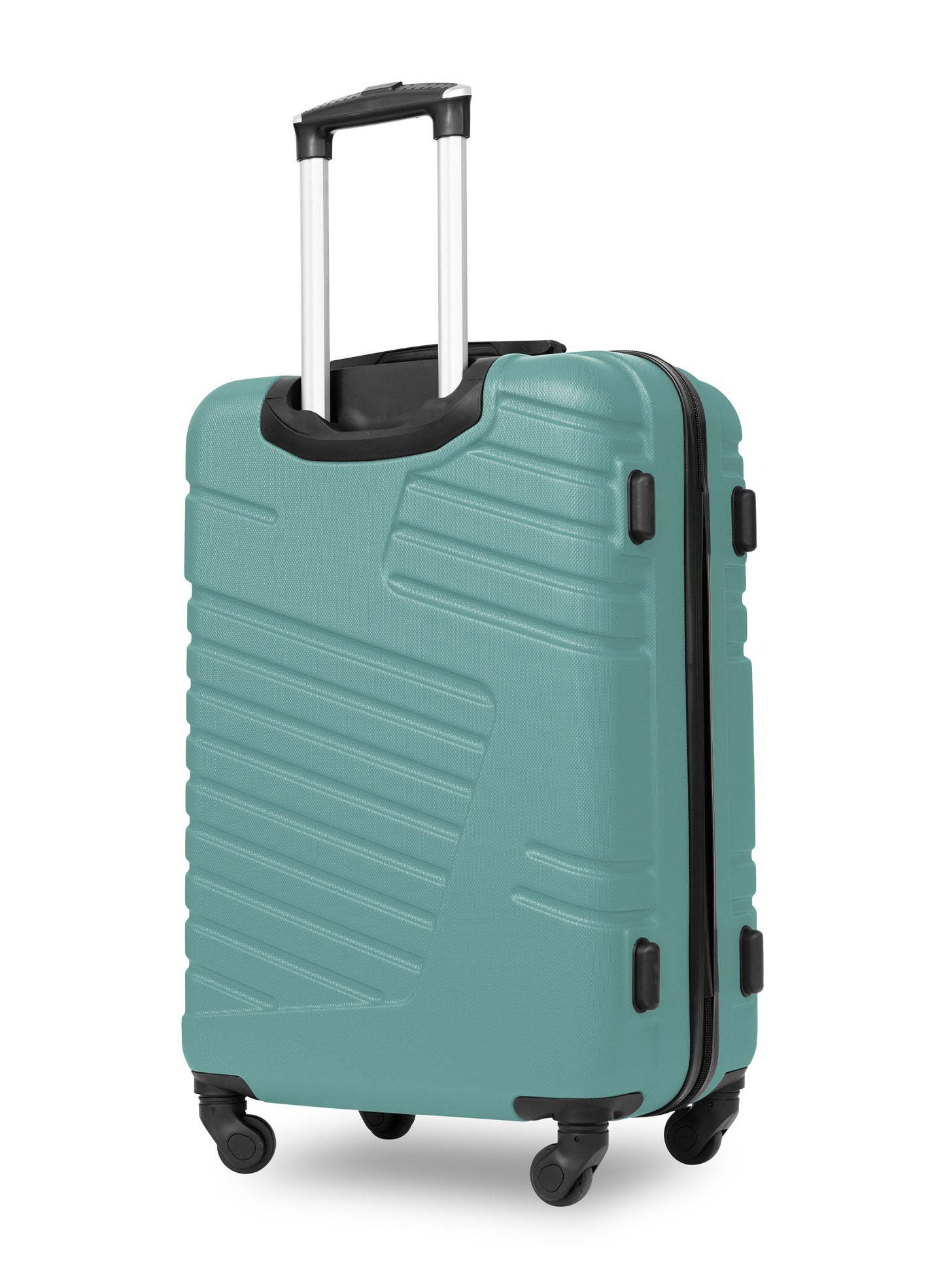 Parajohn Rigbox 3 Piece Lightweight ABS 20, 24 & 28 inches 8 Wheels Luggage Set + Free Backpack