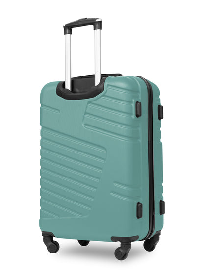 Parajohn Rigbox 3 Piece Lightweight ABS 20, 24 & 28 inches 8 Wheels Luggage Set + Free Backpack