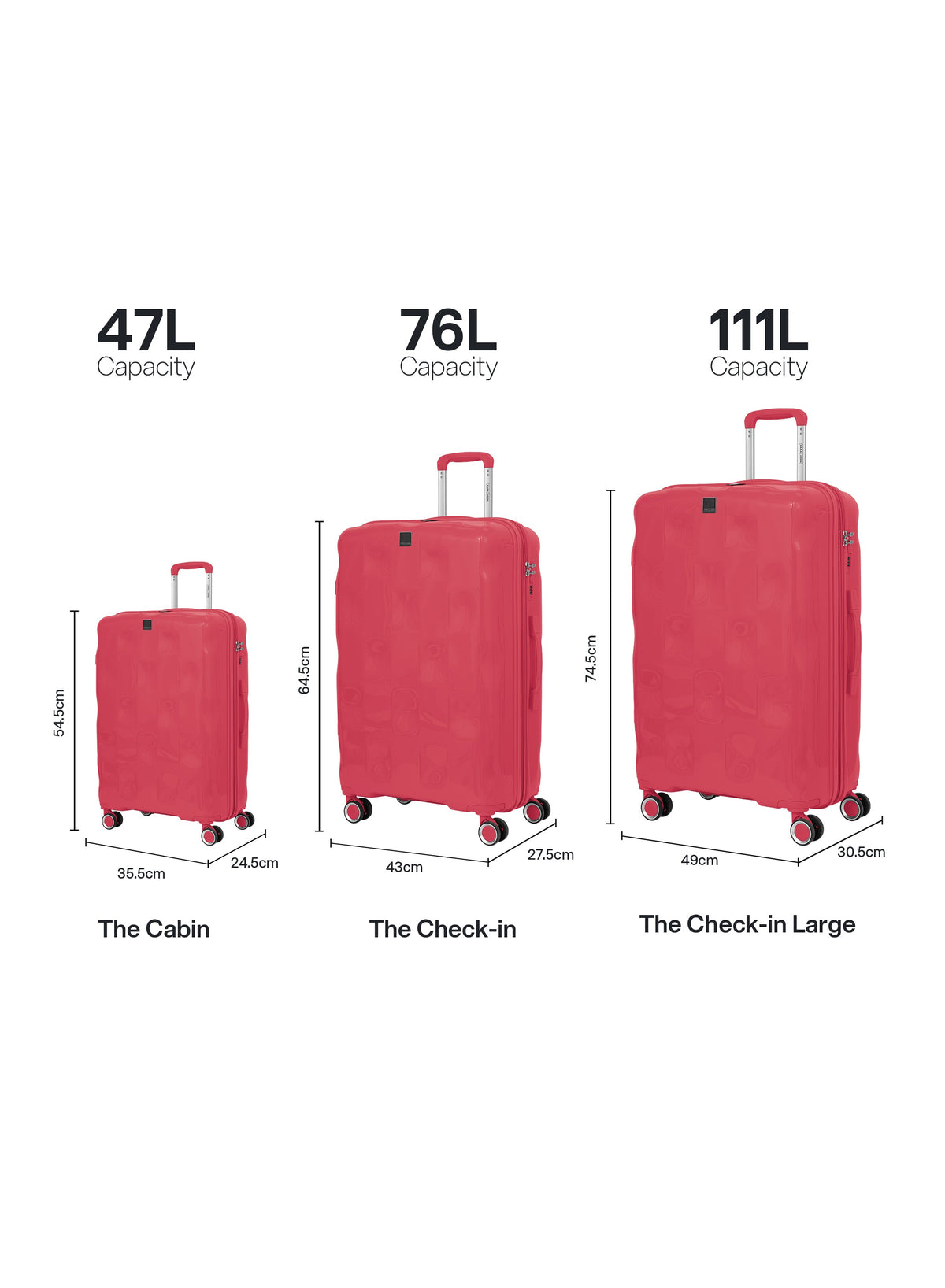 Parajohn VELTRIX - Expandable PP Luggage Set of 3  PARAJOHN UAE