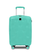 PARA JOHN VELTRIX 20" cabin suitcase in Mint Green with 8 spinner wheels