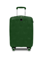 PARA JOHN VELTRIX 20" cabin suitcase in Dark Green with 8 spinner wheels
