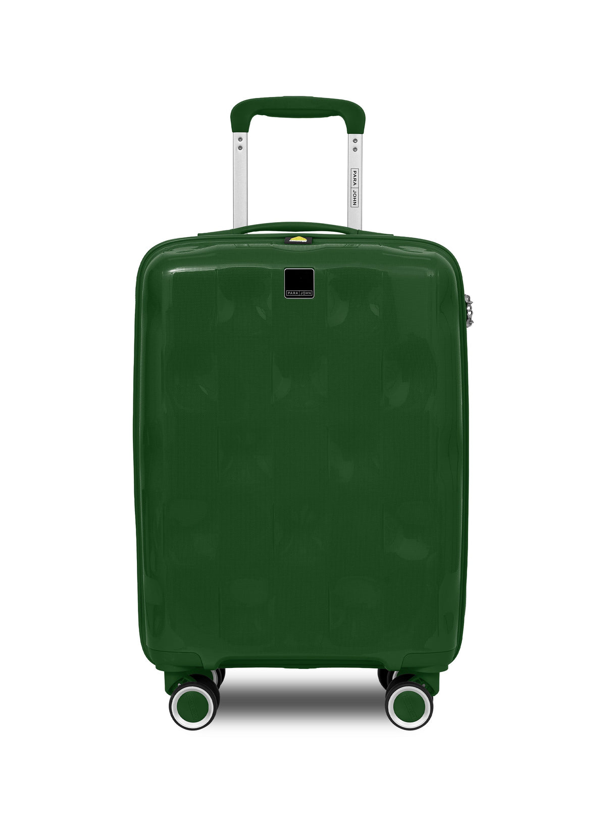 PARA JOHN VELTRIX 20" cabin suitcase in Dark Green with 8 spinner wheels