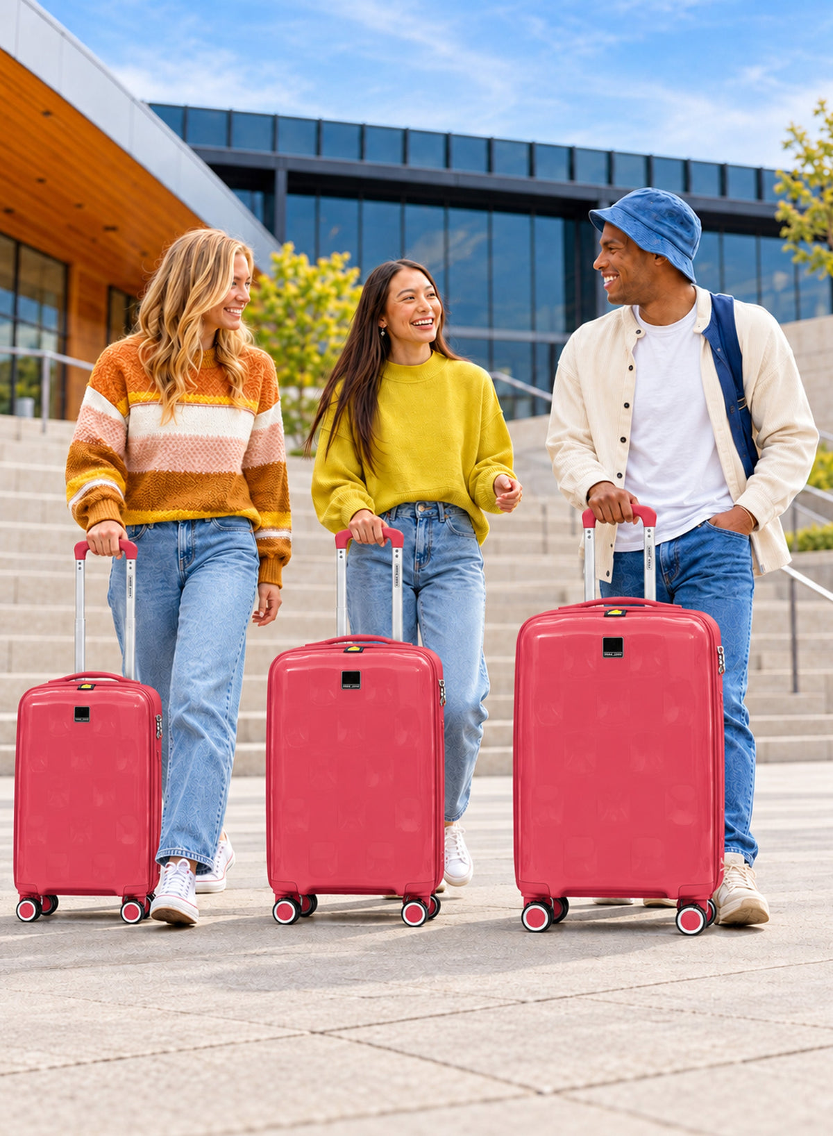 Parajohn VELTRIX - Expandable PP Luggage Set of 3  PARAJOHN UAE
