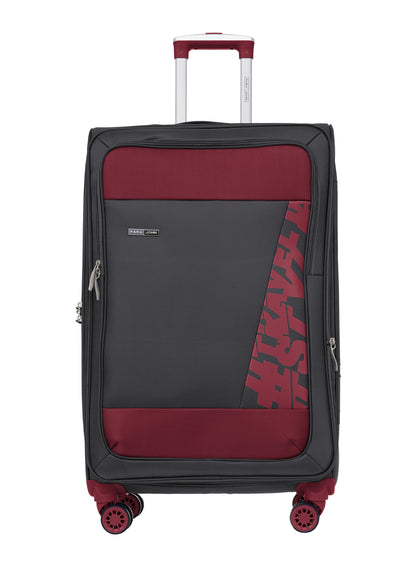 HyperTrek 3 Pieces Set 8 Wheels Soft Luggage