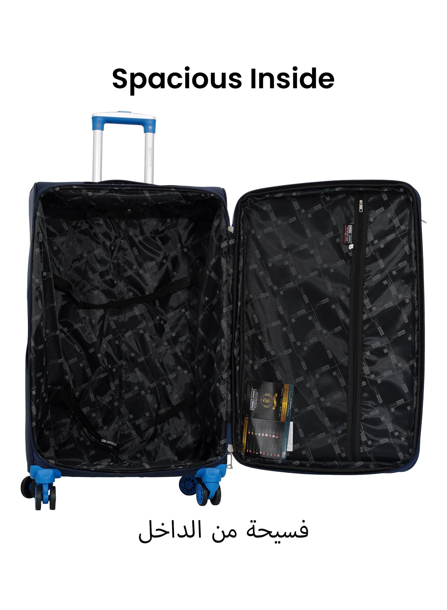 HyperTrek 3 Pieces Set 8 Wheels Soft Luggage