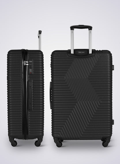 Stratos 3-Piece ABS Hardside Spinner Luggage Trolley Set