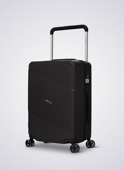 Glide360 3-Piece ABS + PP Wide Handle Luggage Trolley Set