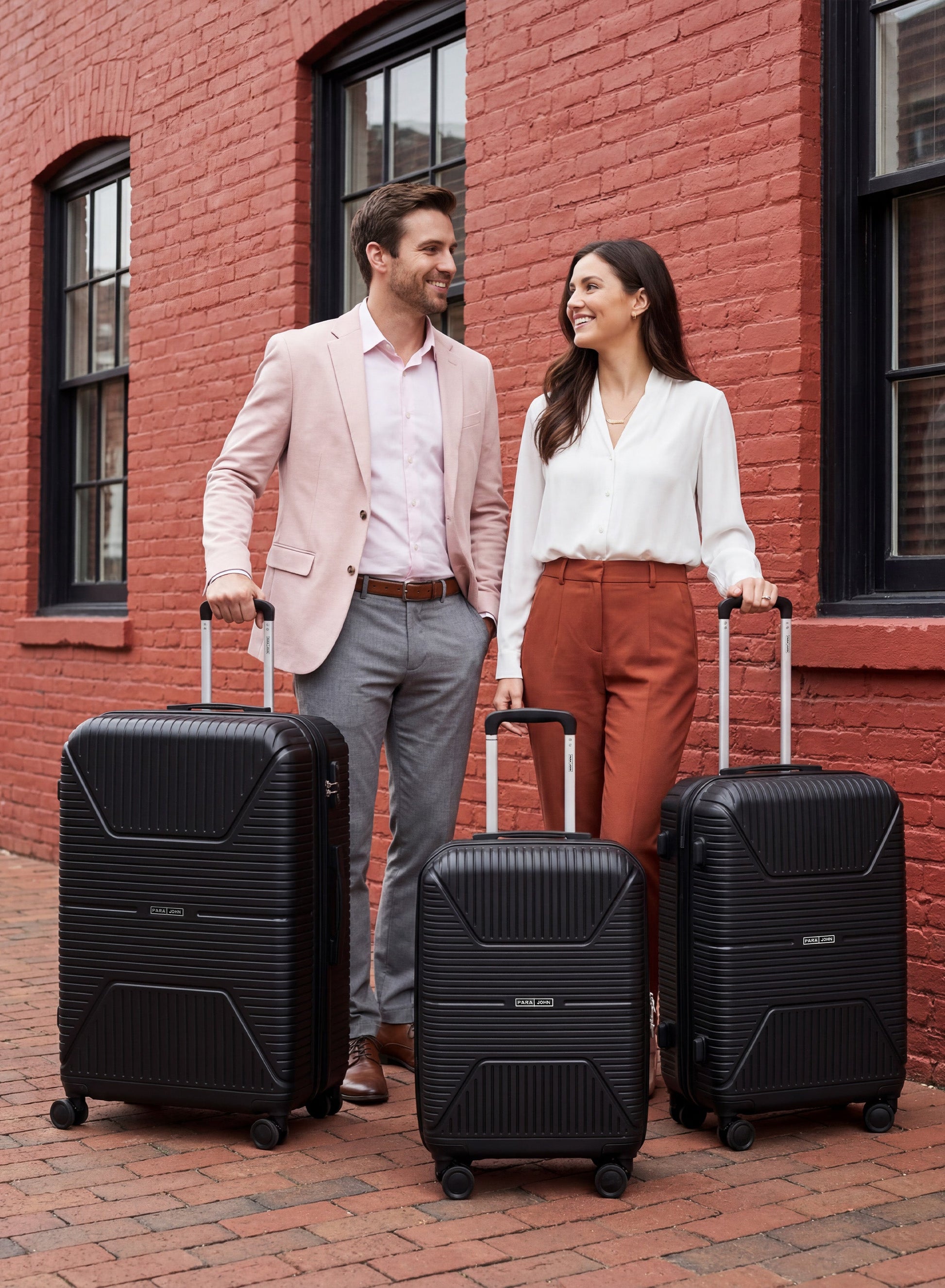 Parajohn Lynex Luggage Set — Lightweight & Durable | 3 Pcs PP 8-Wheel Spinner  PARAJOHN UAE