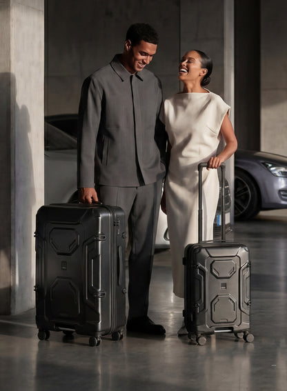 Parajohn BOLTARA 2-Piece ABS Luggage Set | 20” Cabin & 28” Check-In Suitcase with 8 Wheels, Anti-Theft Zipper & 3-Dial Combination Lock  PARAJOHN UAE