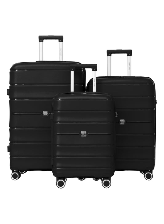 ZENSPIRE Series 3 Piece Premium Polypropylene Luggage Set