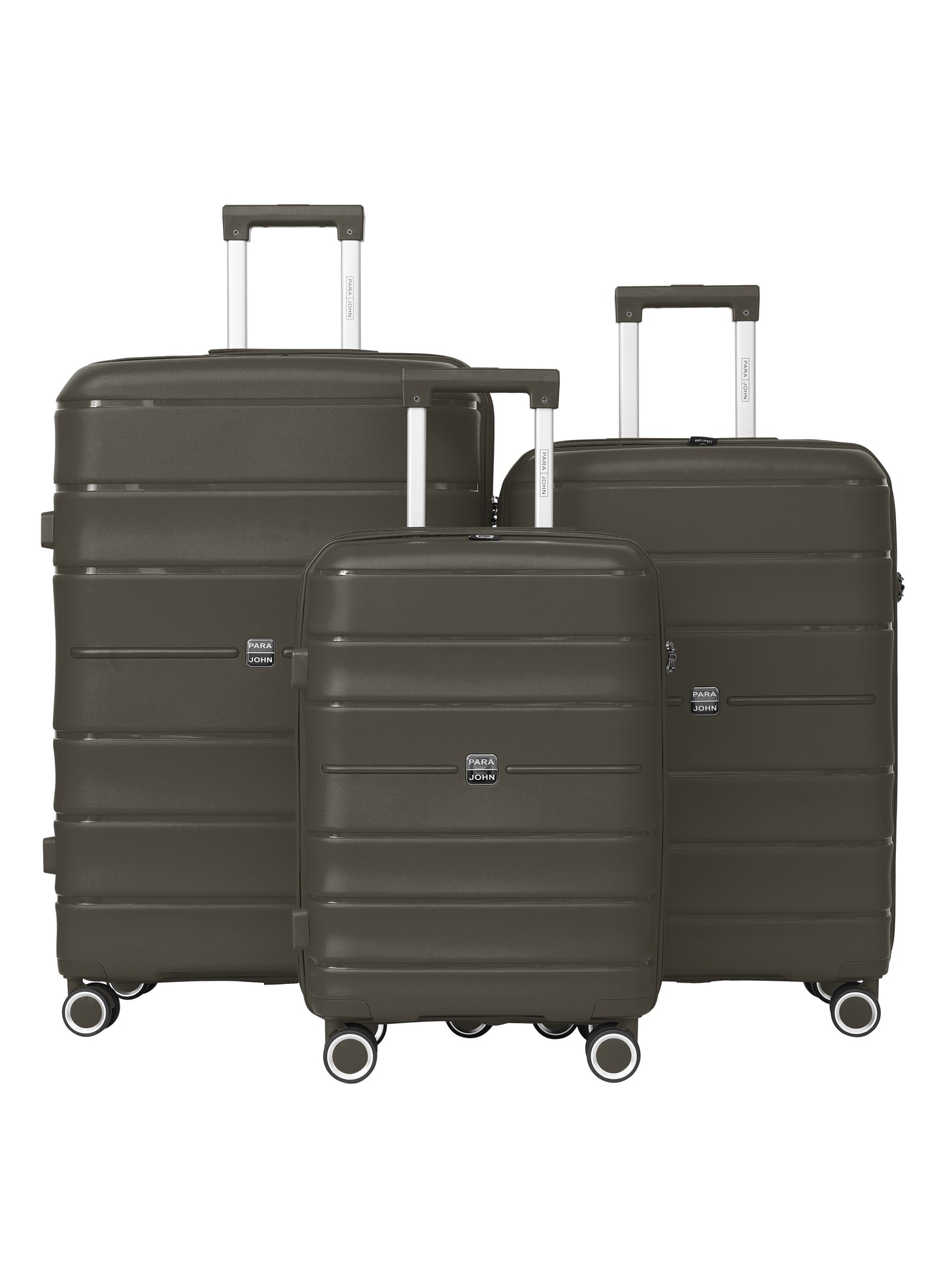 ZENSPIRE Series 3 Piece Premium Polypropylene Luggage Set