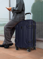 Para John Expedition 3-Piece ABS Hardside Spinner Luggage Set Durable Travel Suitcases with 360° Wheels Small Medium Large Trolley  PARAJOHN UAE