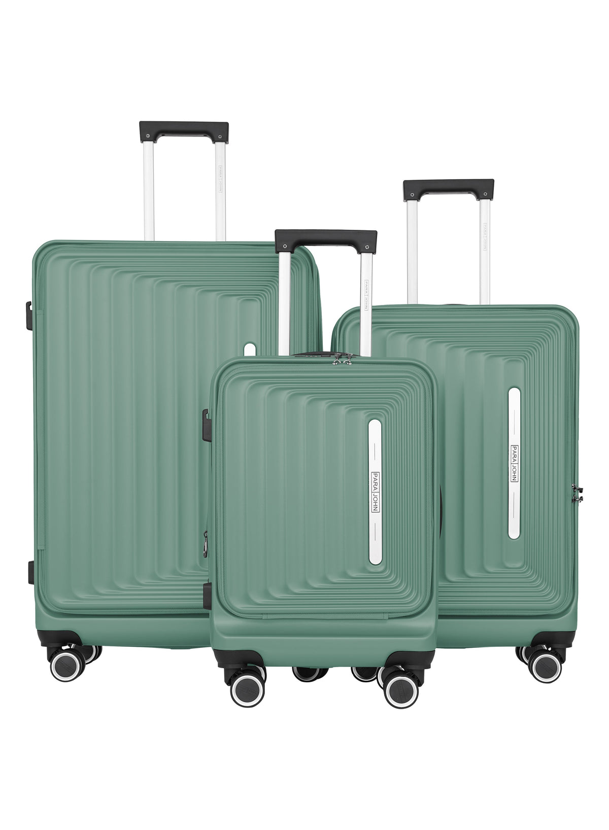 Orbitra Series 3 Pcs ABS Luggage Trolley Set  PARAJOHN UAE