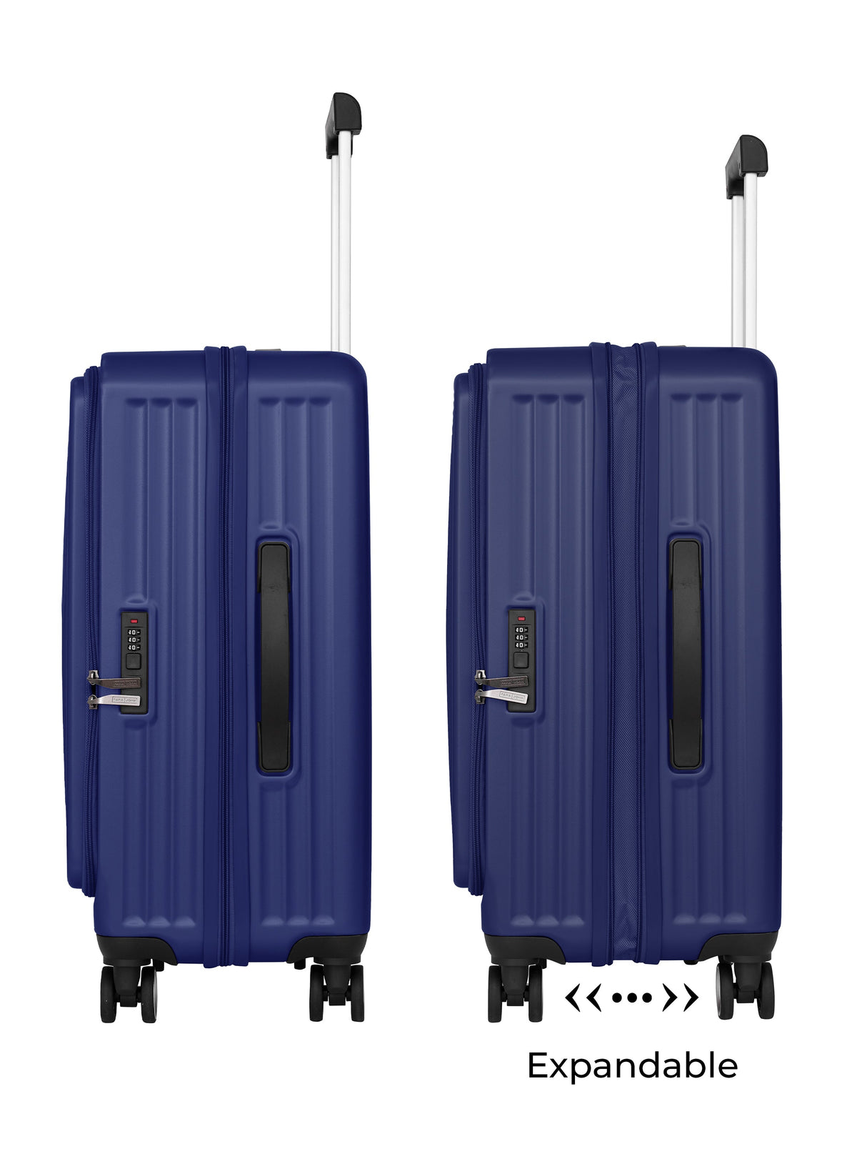 Orbitra Series 3 Pcs ABS Luggage Trolley Set  PARAJOHN UAE