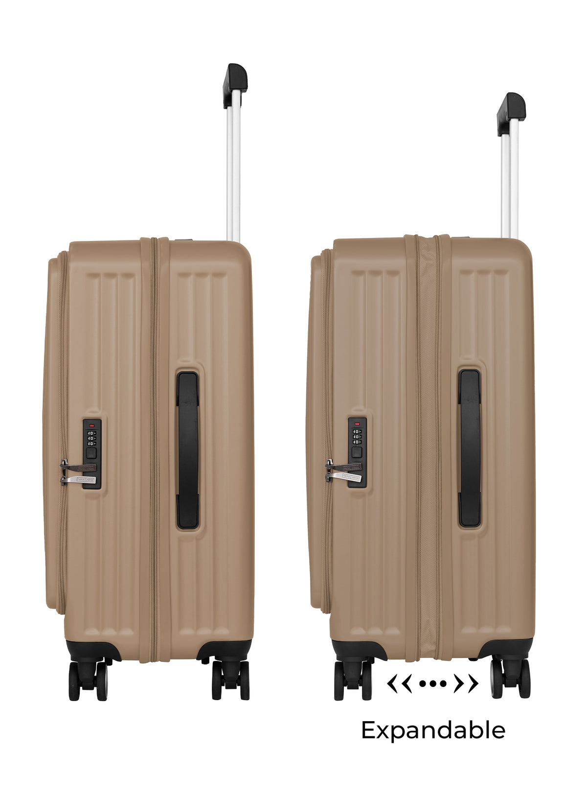 Orbitra Series 3 Pcs ABS Luggage Trolley Set  PARAJOHN UAE